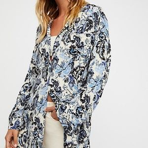 Free People Late Night Sleep Top